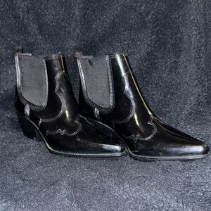 Sam Edelman Black Ankle Boots